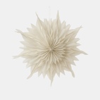 Adventsstjärna Eva Stripe Dia 50cm Beige