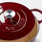 Gjutjärnsgryta Granberg rund 4L Burgundy