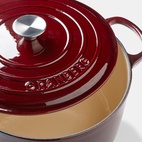 Gjutjärnsgryta Granberg rund 6,3L Burgundy