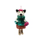 Julhänge Hund med Moonboots