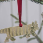 Julhänge Lisa L. Mikey