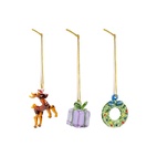 Julgransprydnad Merry #1 set of 3