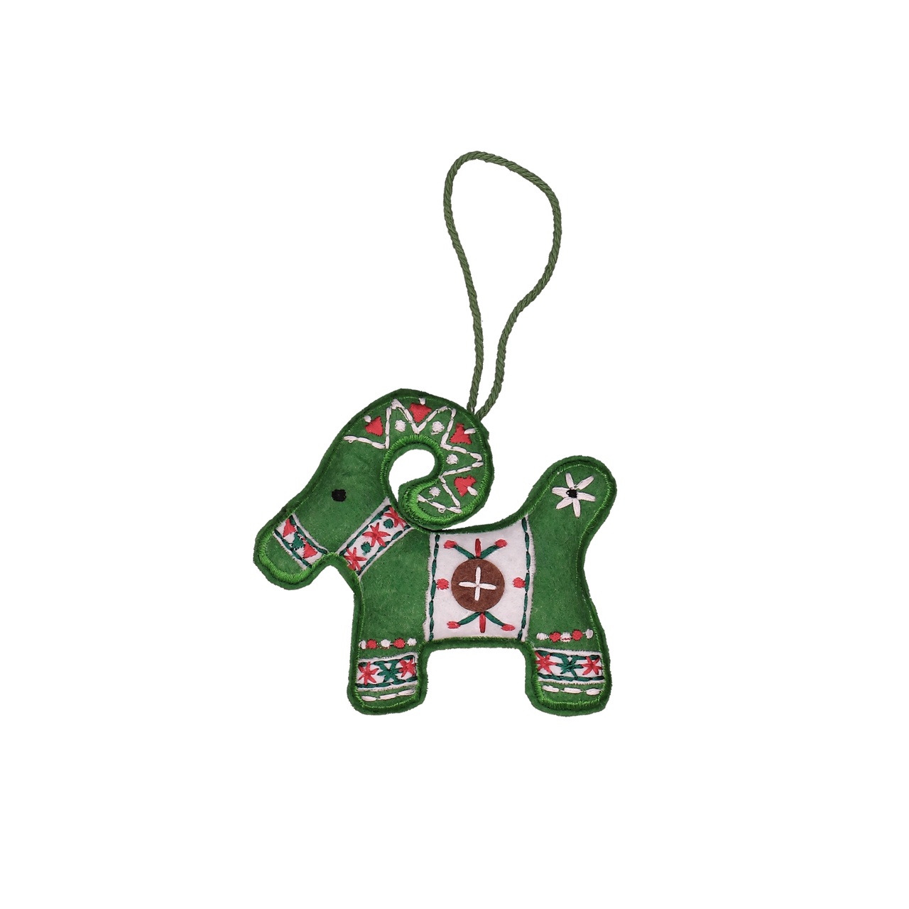 Julhänge Julbock Grön