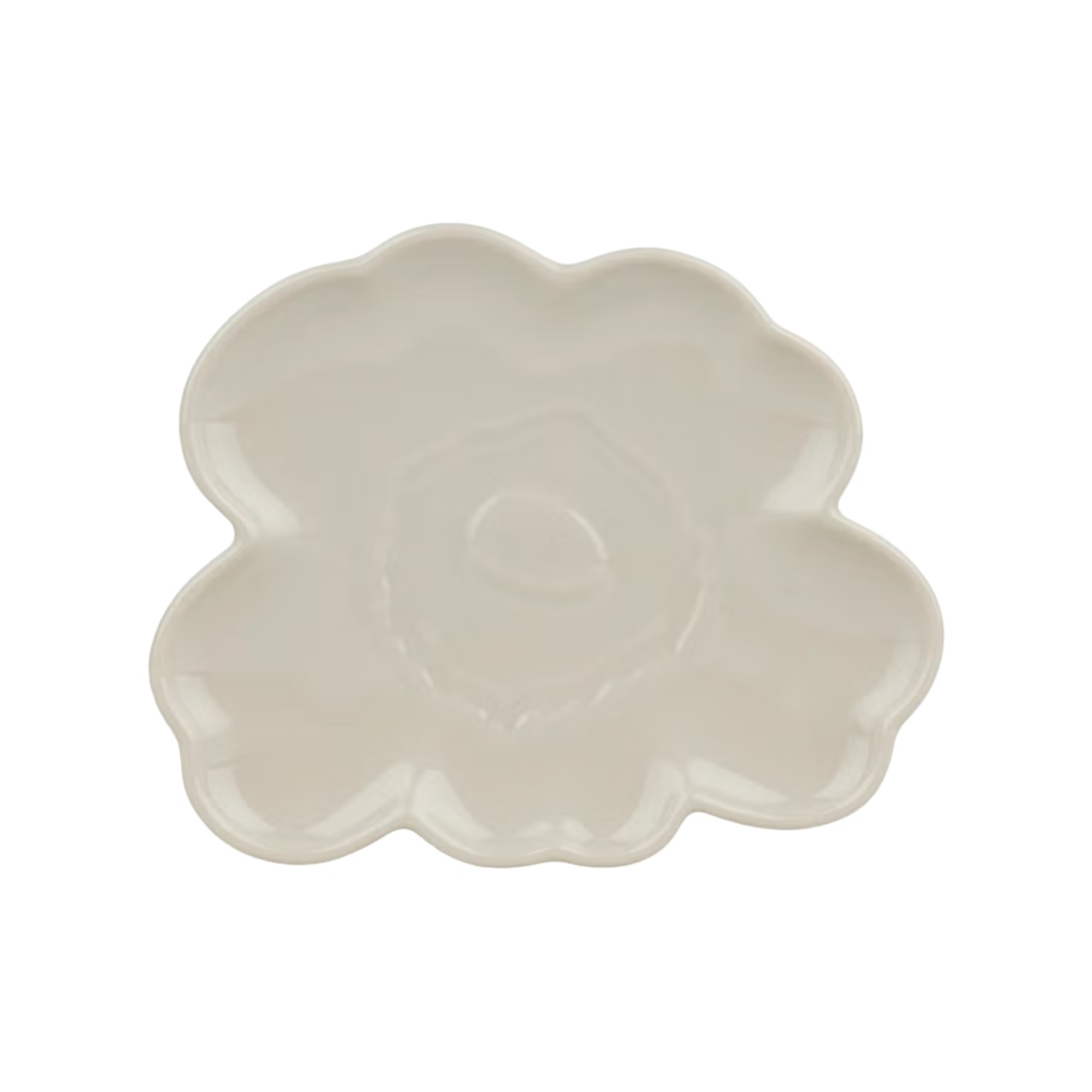 Fat Unikko shape 19 cm beige