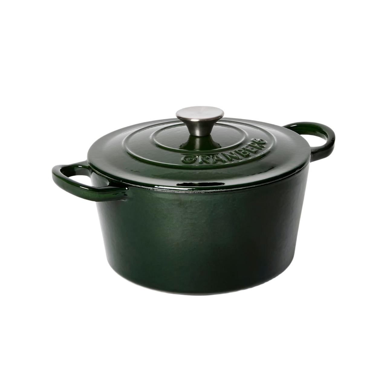 Gjutjärnsgryta Granberg rund 4L Grön