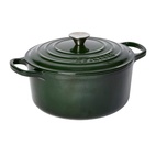 Gjutjärnsgryta Granberg rund 6,3L Grön