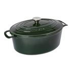 Gjutjärnsgryta Granberg oval 6L Grön