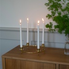 Adventsljusstake Mano guld