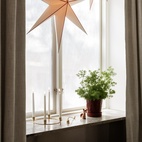 Adventsljusstake Mano guld