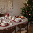 Stol Alma med flätad sits