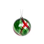 Glaskula Double swirl 8 cm