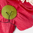 Juldekoration blomma m klämma