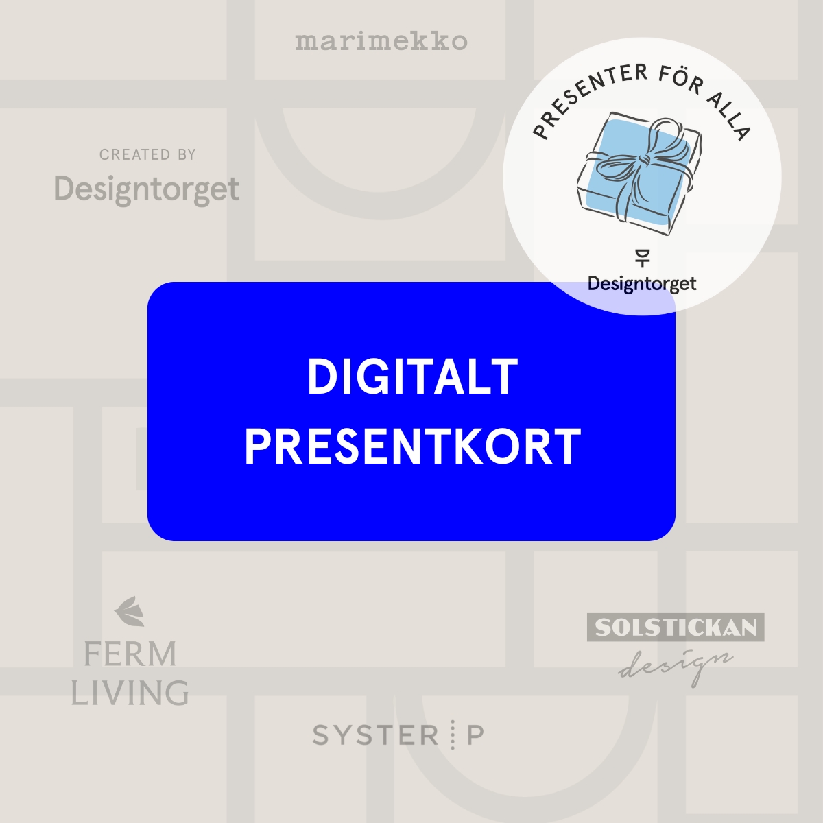 Digitalt presentkort 500 kr