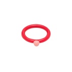 Ring Color top Hot coral
