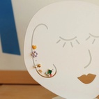 Örhängen Sunrise 1 st guld