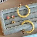 Örhängen Smile 1 st guld