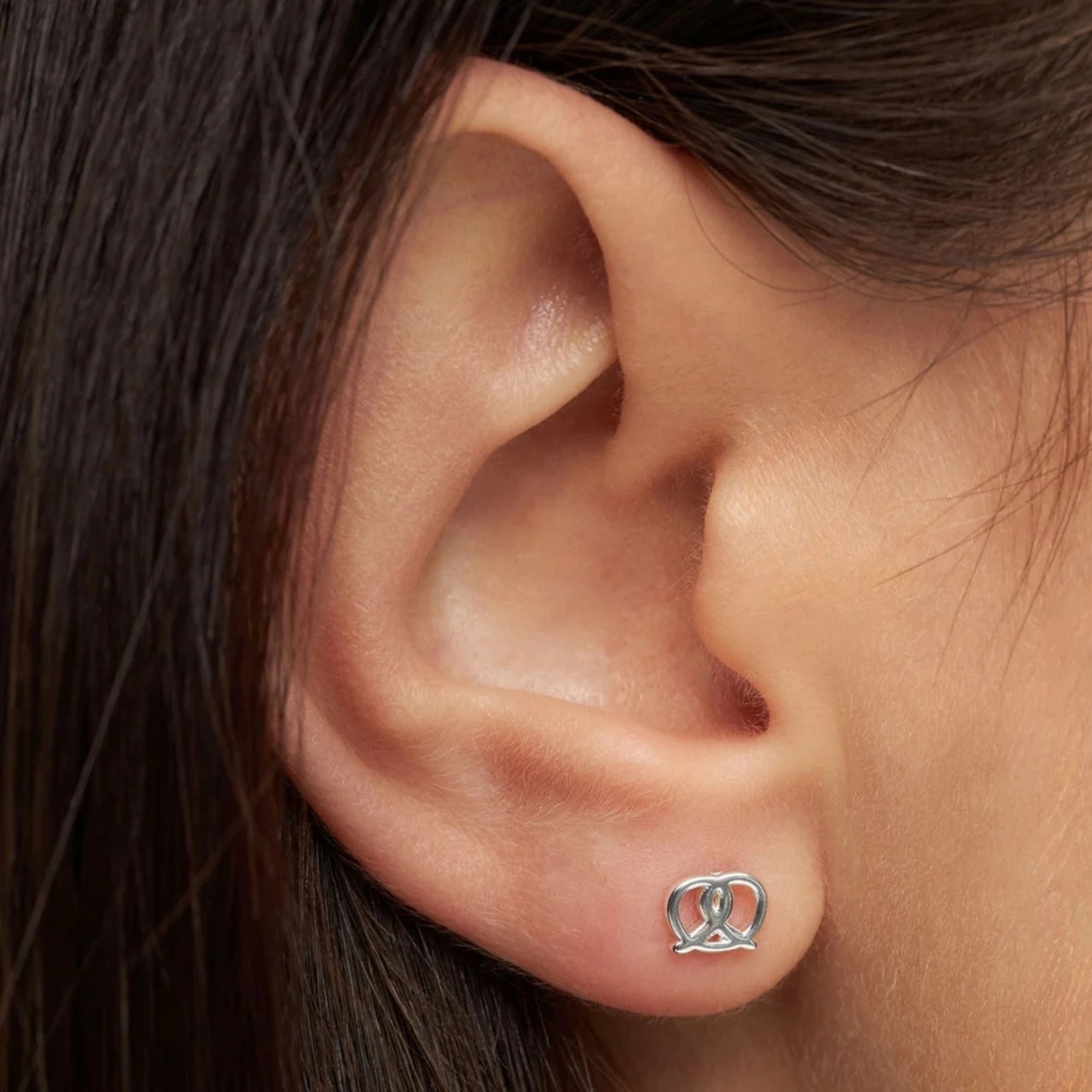 Örhängen Pretzel 1 st