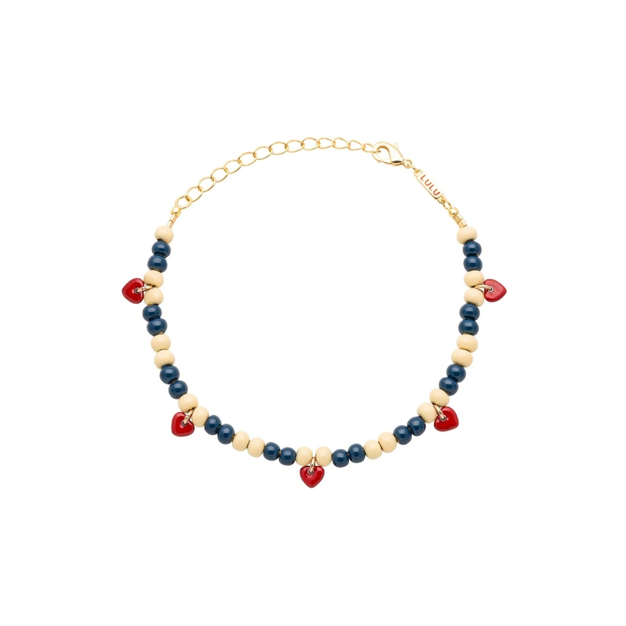 Armband Color ball heart multi