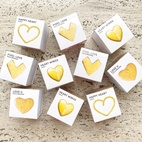 Örhänge Love U 1 st guld