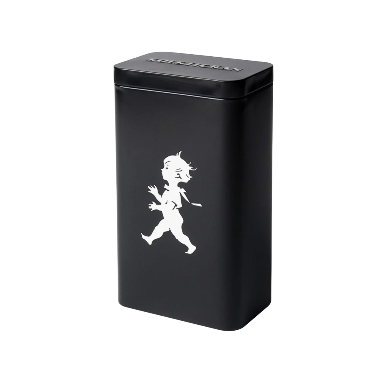 Kaffeburk  svart/silver