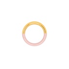 Ring Double color Guld/pink