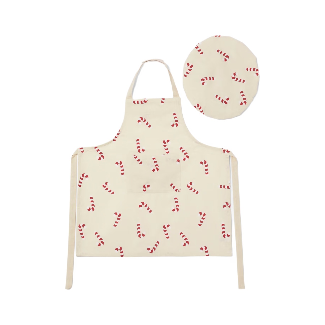 Förkläde/kockmösssa barn Polka cream