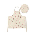 Förkläde/kockmösssa barn Polka cream