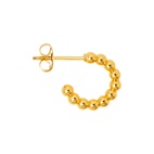 Örhänge Color balls hoops guld