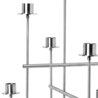 Kandelaber Elysia Rostfri Silver