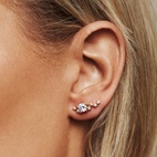 Örhängen Midnight Guld