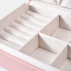 Smyckesskrin Jules ljusrosa