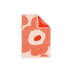 Gästhandduk Unikko 32x50 cm orange/off white