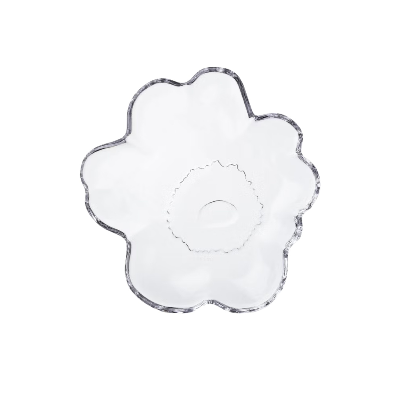 Glasfat Unikko 13 cm klar