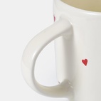Mugg Valentine hjärtan röd
