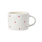 Mugg Valentine hjärtan röd