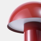 Bordslampa Laddningsbar Donna burgundy