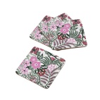 Glasunderlägg Florette 4-p Grön