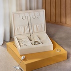 Smyckesskrin Jules ljusrosa