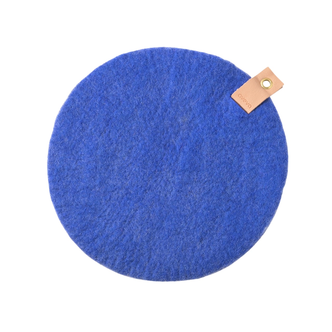 Sittdyna Ull 33cm Electric blue