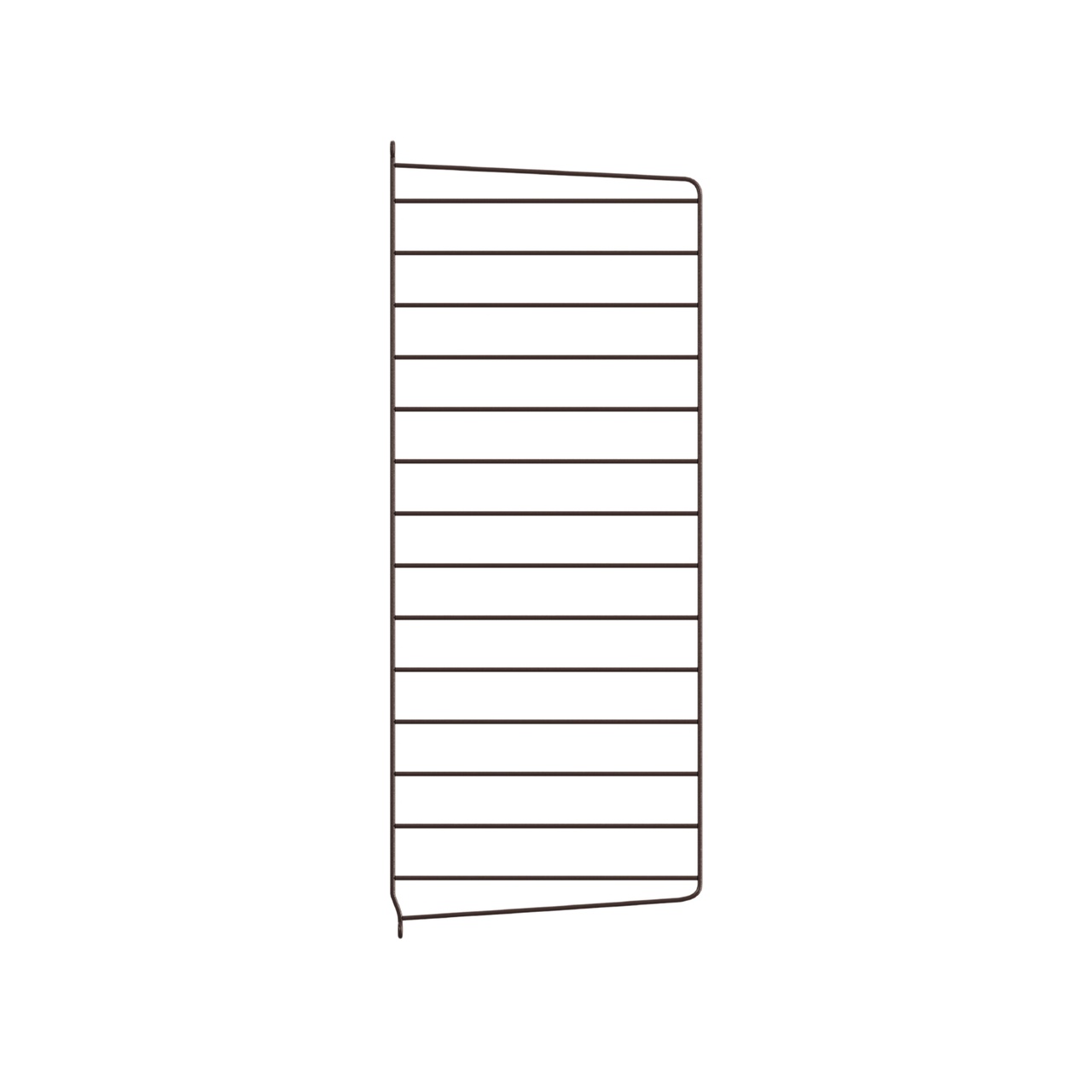 Väggavel 75x30 1-p mörkbrun