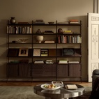 Golvgavel 200x30 2-p Mörkbrun