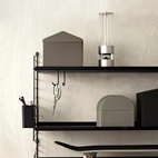 Metallhyllplan Låg 58x20