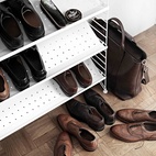 Skohylla 78x30 Mörkbrun