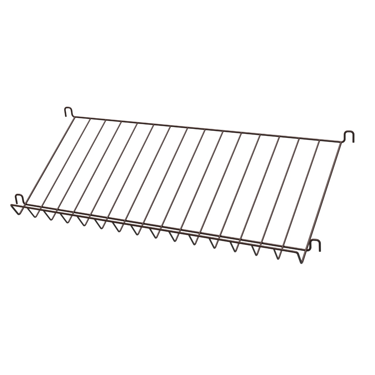 Tidskriftshylla 78x30 Mörkbrun