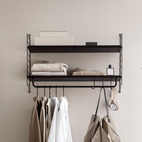 J-Krok 5-P Pulverlackat stål Mörkbrun