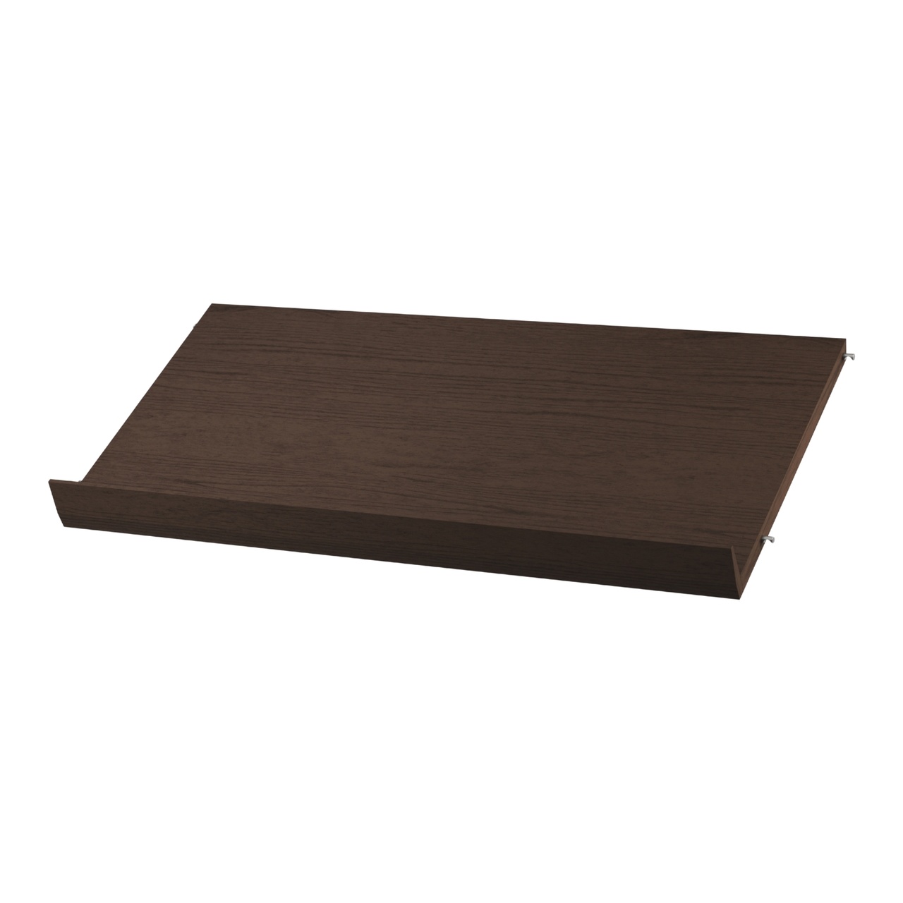 Tidskriftshylla Trä 78x30 Mörk EK