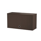 Överskåp 78x30x42cm Mörk EK