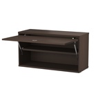 Överskåp 78x30x42cm Mörk EK