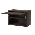 Överskåp 58x30x42cm Mörk EK