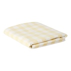 Bordsduk avtorkningsbar Gingham 145x220 Gul